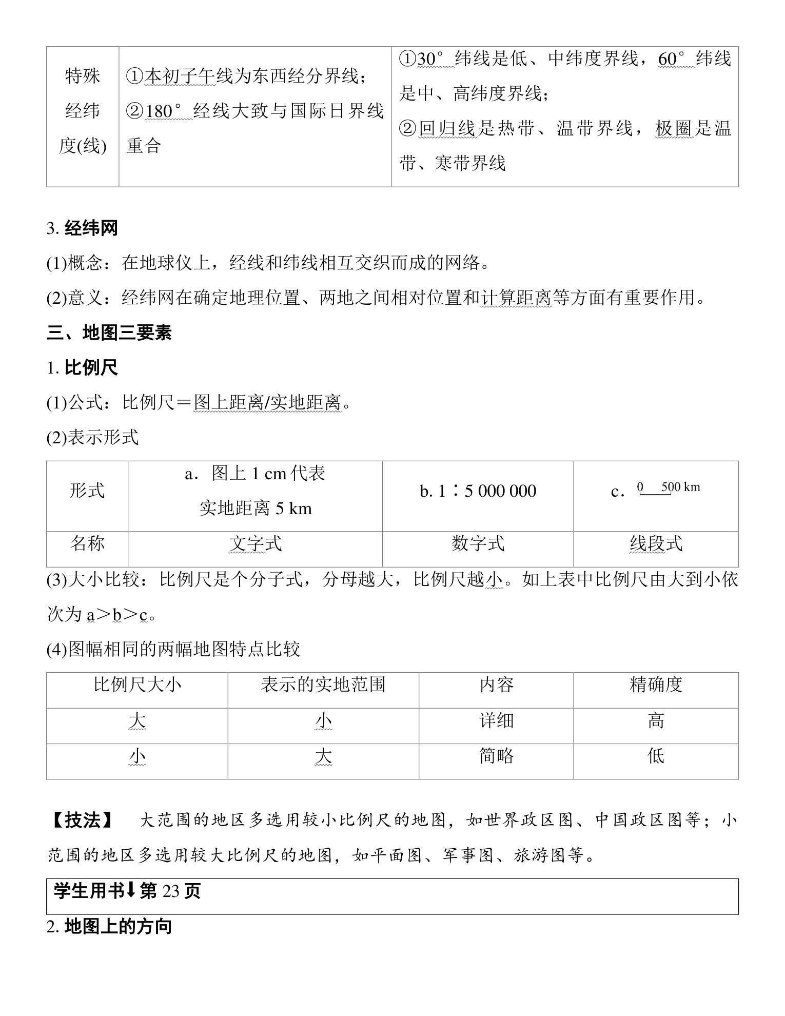 1  课时1　地球仪与地图 第3页