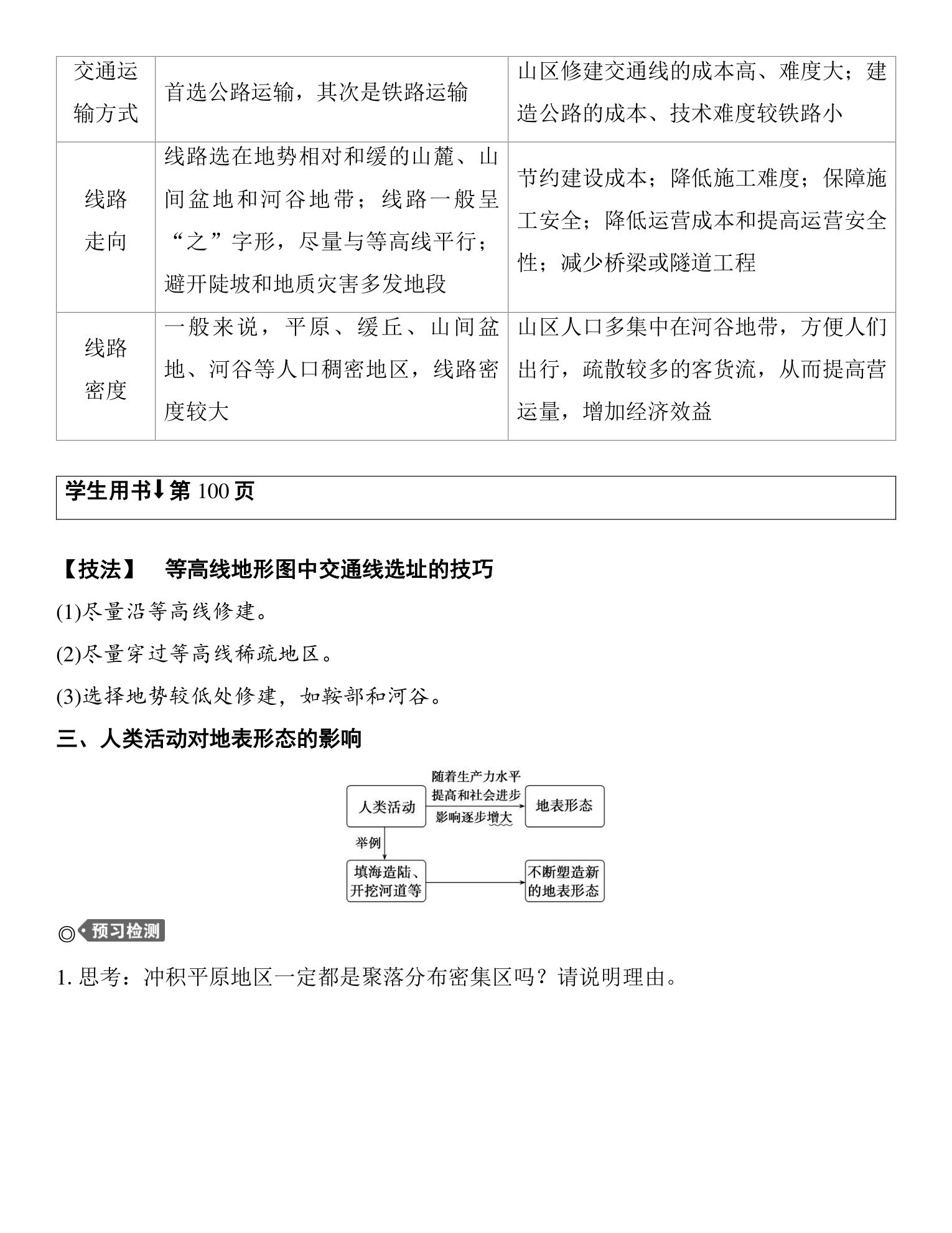 11  课时19　地表形态与人类活动 第2页