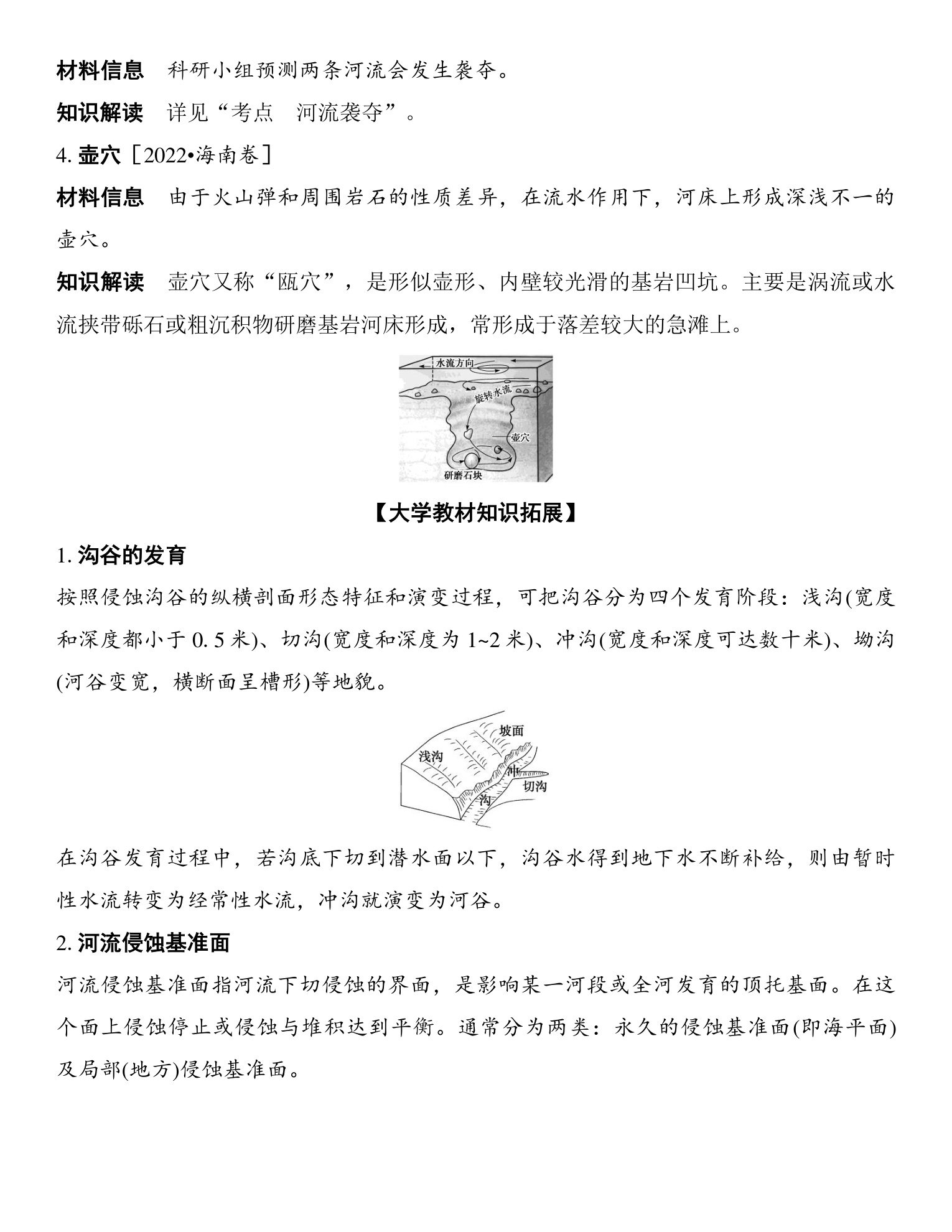 6  课时15　水蚀作用与地表形态 第5页