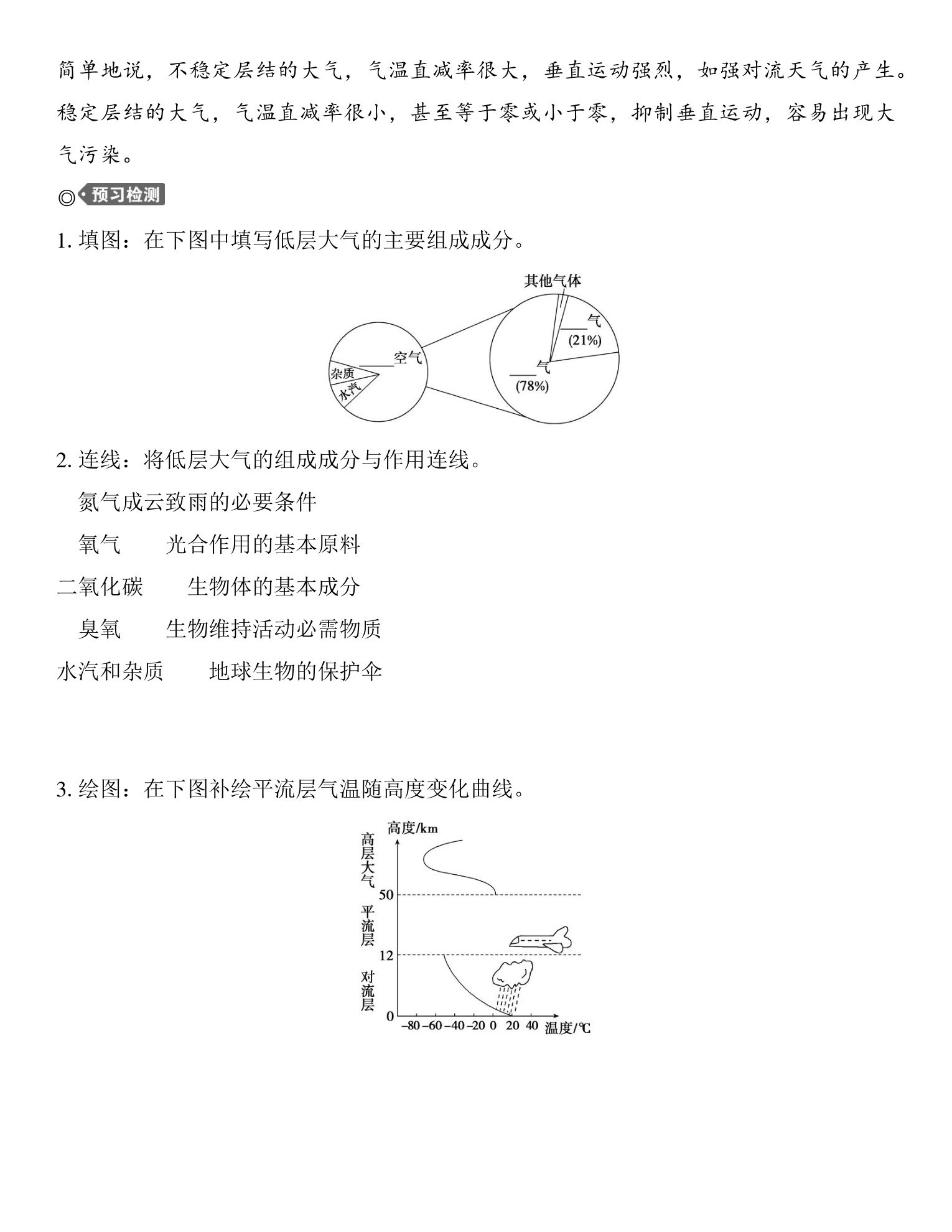 1  课时20　大气的组成与垂直分层 第3页