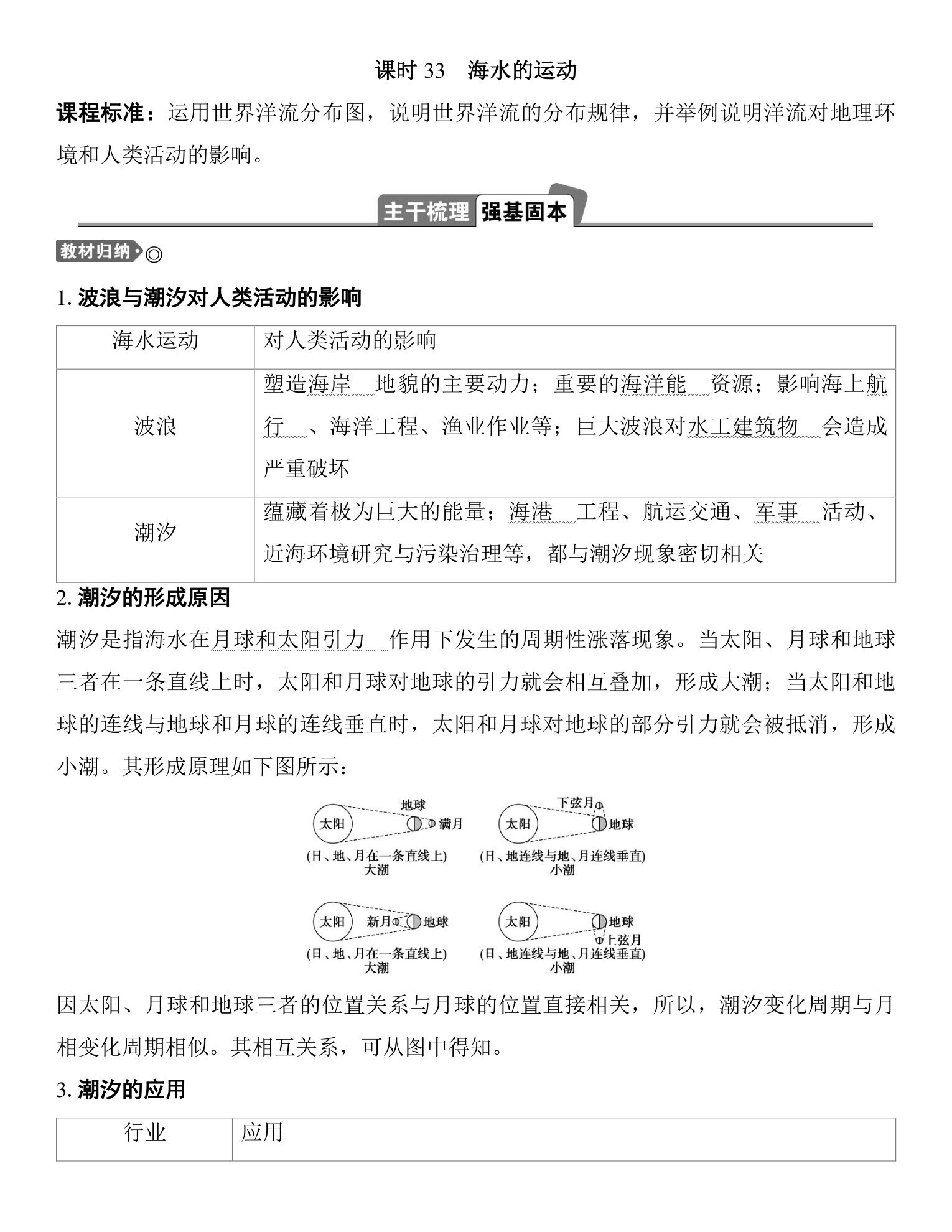 7  课时33  海水的运动 第1页