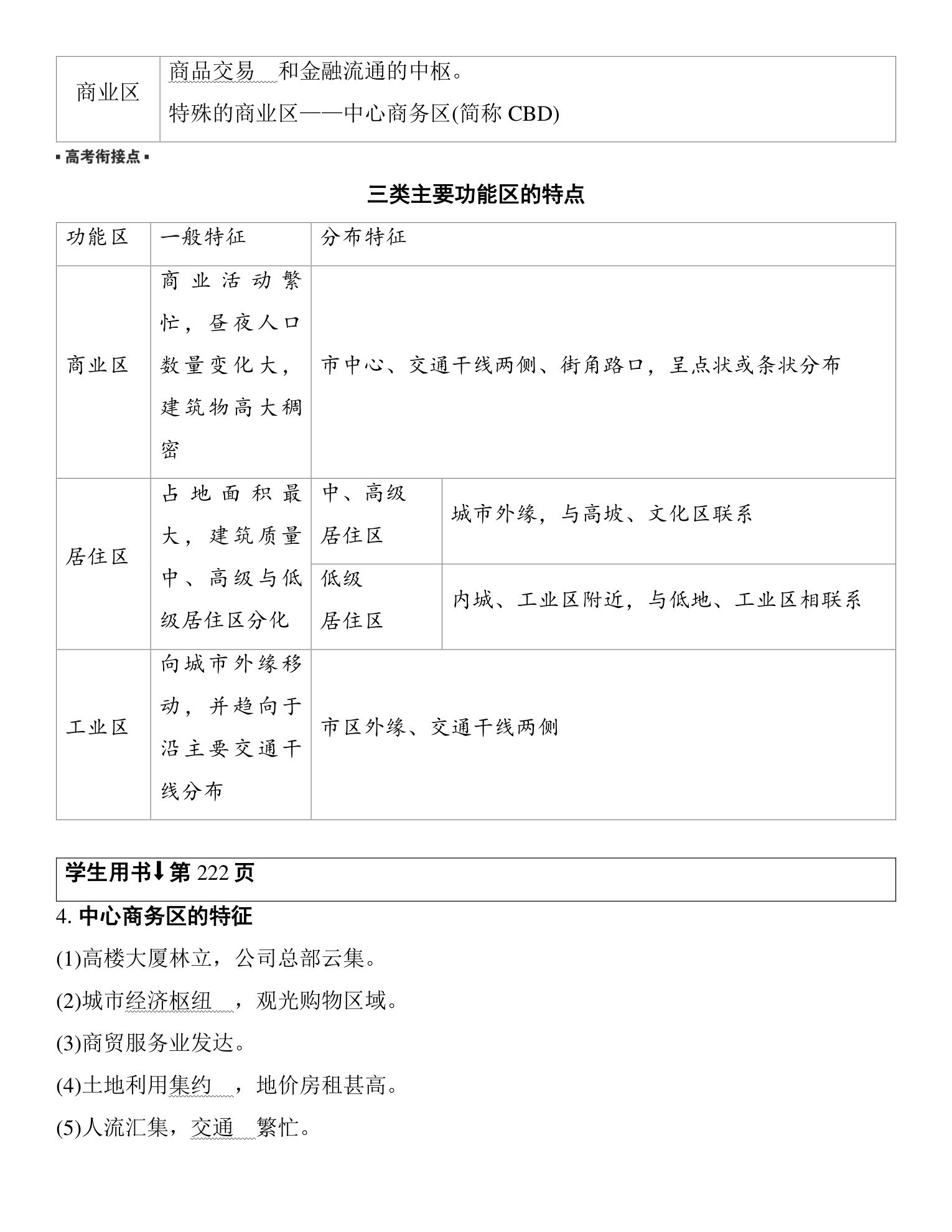 1  课时45  城乡空间结构 第2页