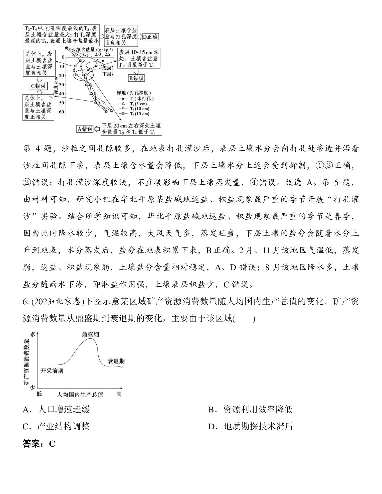 7  培优方案10  土地盐碱化 第5页