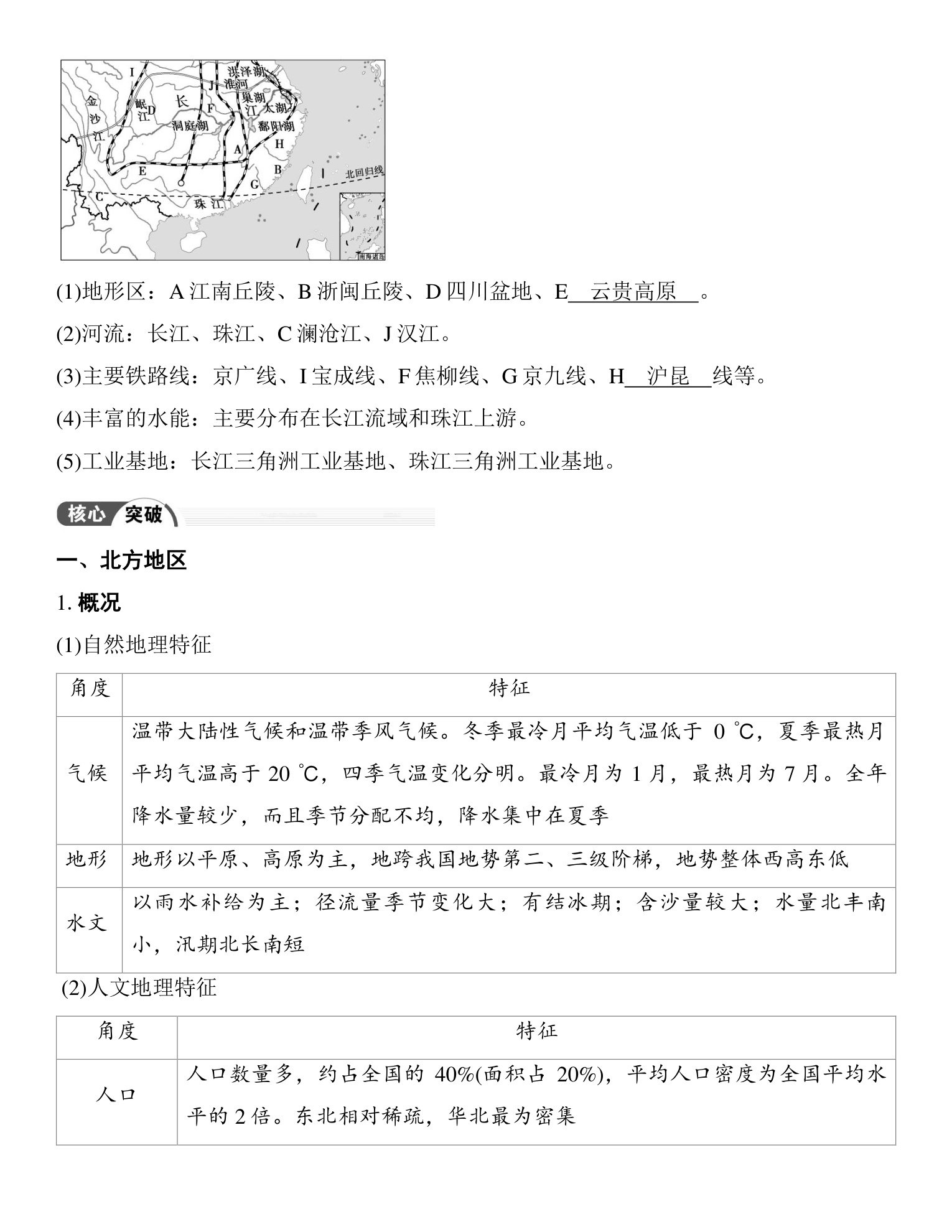 5  课时75　中国地理分区 第2页